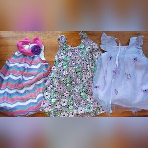3-Piece Baby Girl Dress Set – Adorable & Stylish